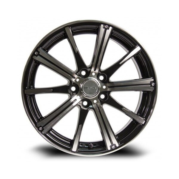 Alloy Wheel, Spark 14x5.5 4x100 ET38 CB73.1 Black Machined